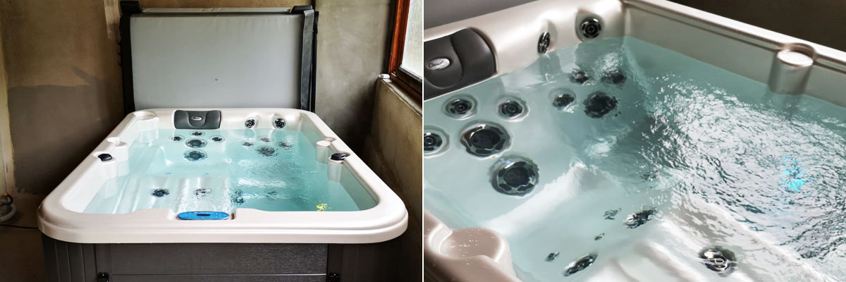 Spa intérieur 3 places : modèle ES76R Clearwater Spas