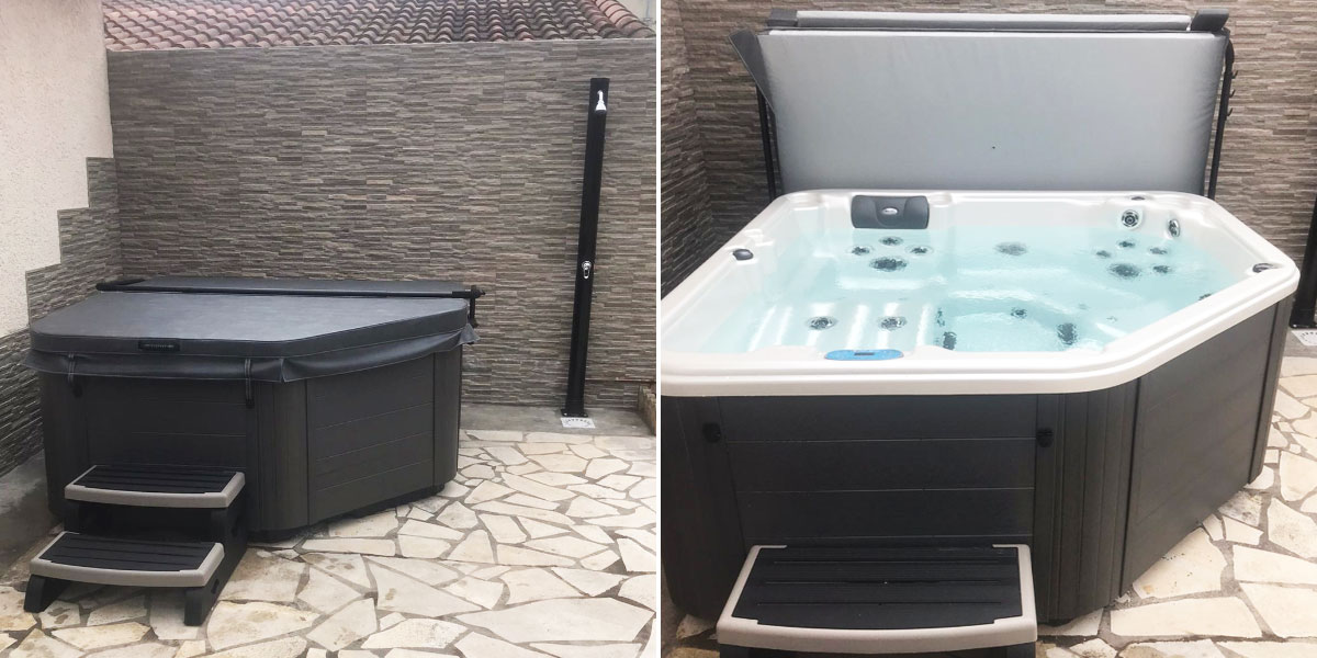 Un jacuzzi à Martigues, le modèle ES76CC by Clearwater Spas